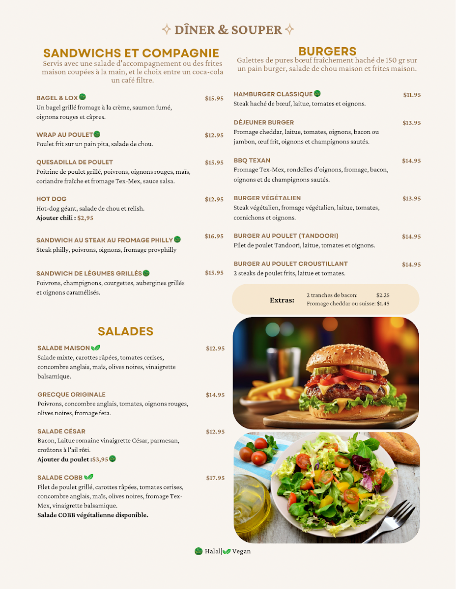 Milton B - Cafétéria urbaine Menu - Image 3