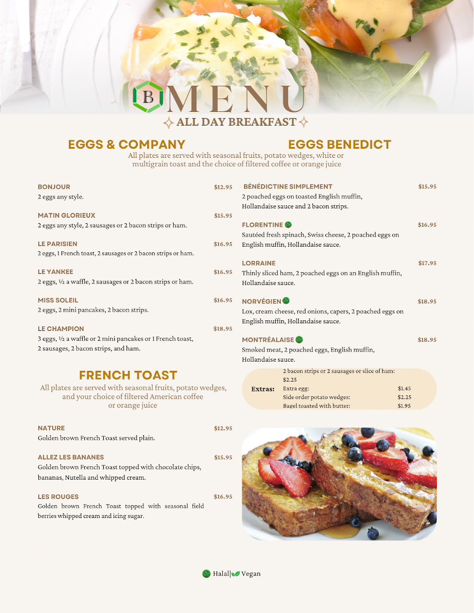 Milton B - Cafétéria urbaine Menu - Image 6